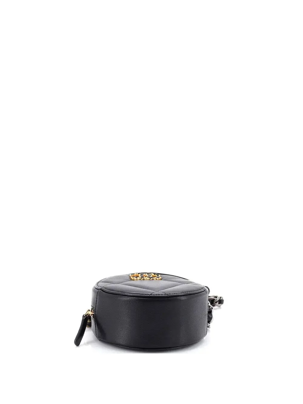 Chanel 19 Round Clutch With Chain #237801C24B
